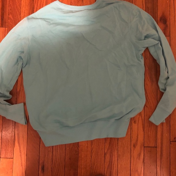 Soft cotton polo CREWNECK sweatshirt - Picture 2 of 3